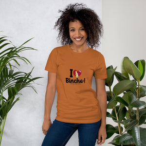 I love Binche ! T-shirt unisexe