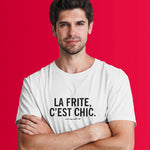 Charger l&#39;image dans la galerie, La frite, c&#39;est chic - T-shirt Unisexe à Manches Courtes
