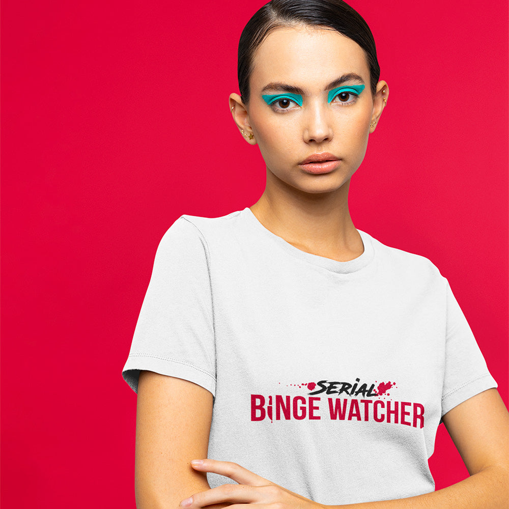 Serial binge watcher 01 -T-Shirt à manches courtes unisexe