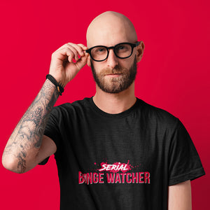 Serial binge watcher 02- T-Shirt à manches courtes unisexe
