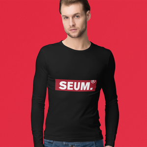 Seum - T-shirt Unisexe à Manches Longues