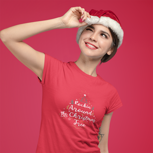 Rockin' around the christmas tree - T-shirt Unisexe à Manches Courtes