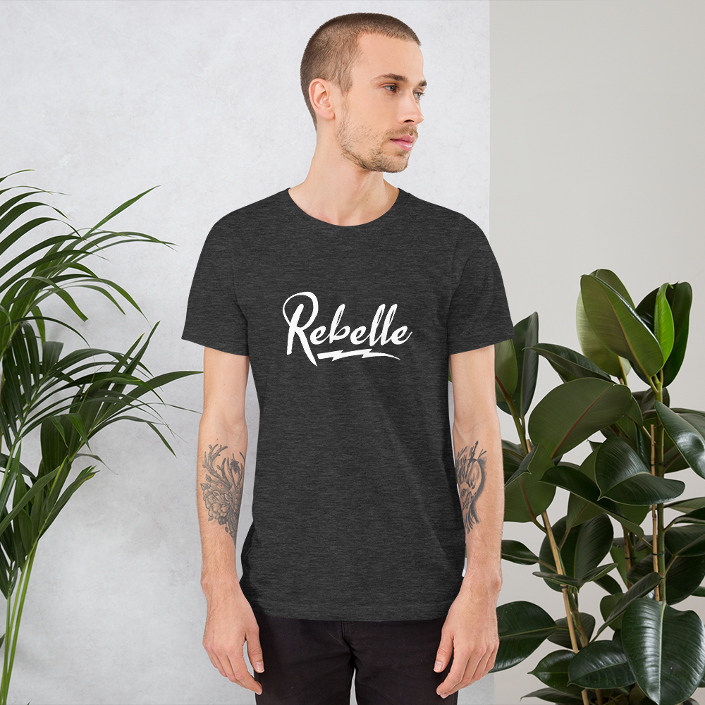 Rebelle - T-shirt Unisexe à Manches Courtes