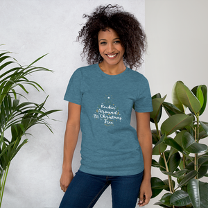 Rockin' around the christmas tree - T-shirt Unisexe à Manches Courtes