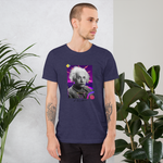 Charger l&#39;image dans la galerie, Albert Einstein 80&#39;s - T-shirt Unisexe à Manches Courtes
