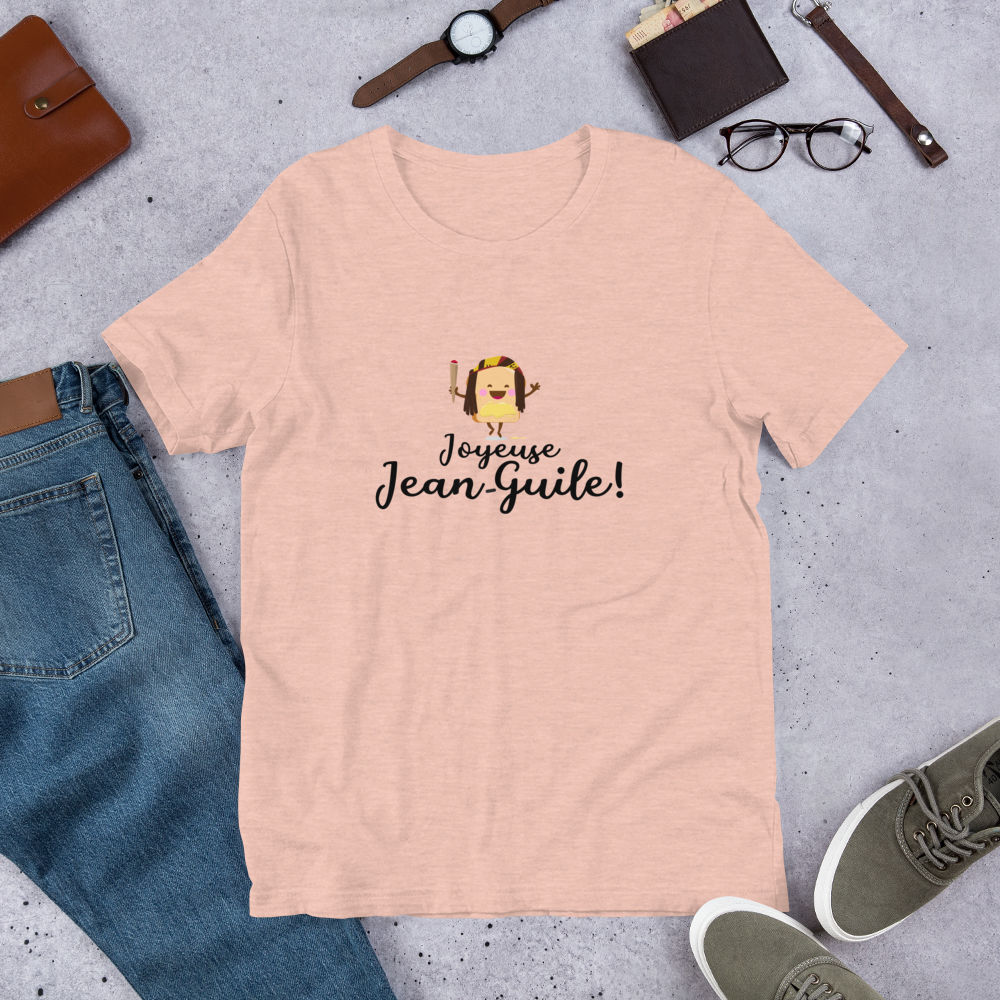 Joyeuse Jean Guile ! rasta  - T-shirt Unisexe à Manches Courtes