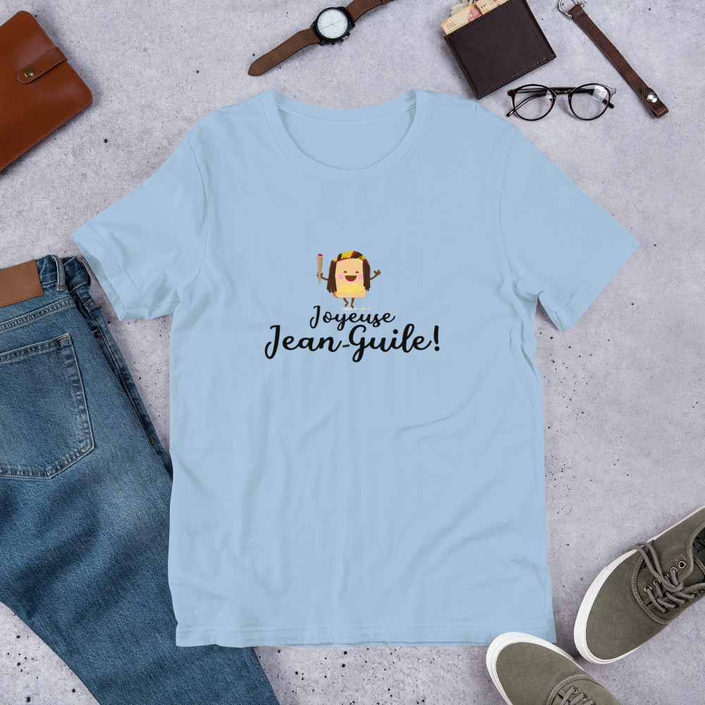Joyeuse Jean Guile ! rasta  - T-shirt Unisexe à Manches Courtes