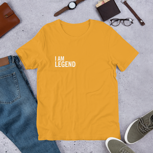 I am legend - T-shirt Unisexe à Manches Courtes