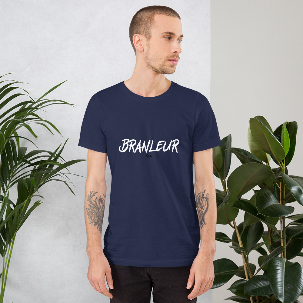 Branleur - T-shirt Unisexe à Manches Courtes
