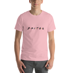Frites friends - T-shirt Unisexe à Manches Courtes