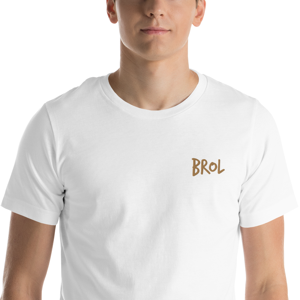 Brol - T-shirt Unisexe à Manches Courtes (broderie)