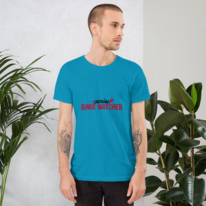 Serial binge watcher 01 -T-Shirt à manches courtes unisexe