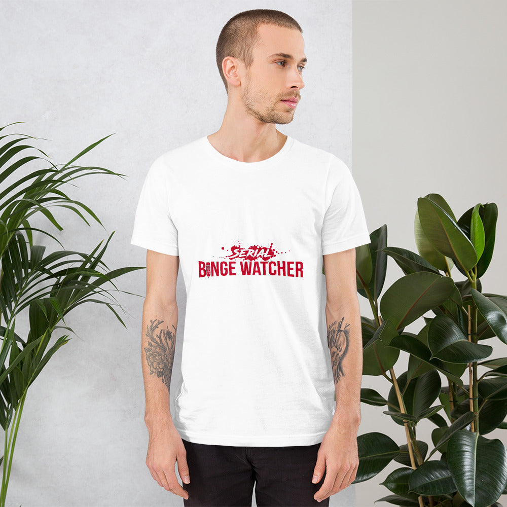 Serial binge watcher 02- T-Shirt à manches courtes unisexe