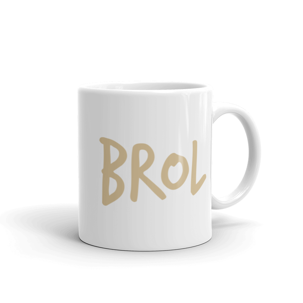 Brol - Mug Blanc Brillant