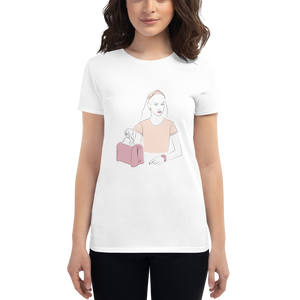 Visage et grille-pain - T-shirt à Manches Courtes pour Femmes